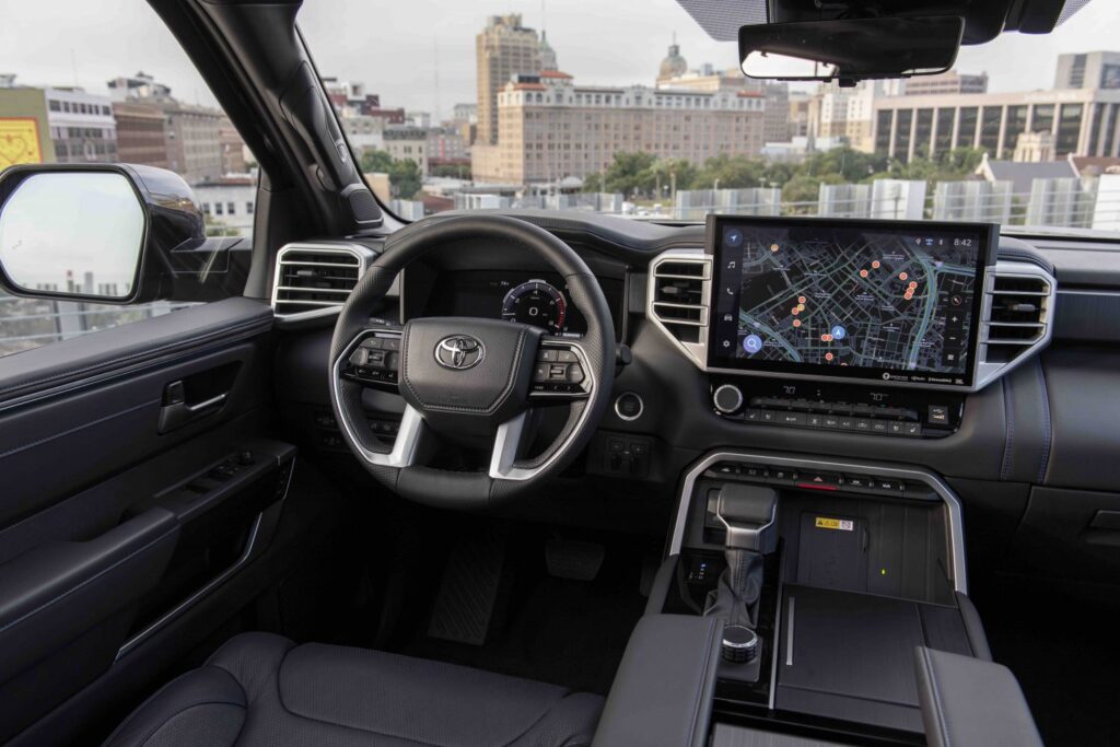 Cloud Based Navigation powered by Aisin in Toyota 2023 Tundra